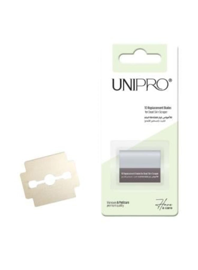 Dead Skin Remover Scraper Replacement Blades - 10 Blades